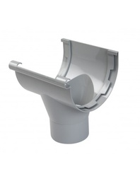 [RG706] NAISSANCE CENTRALE POUR GOUTTIERE 7&quot; DIAM 175mm Evac en 100mm David = GUTTER OUTLET