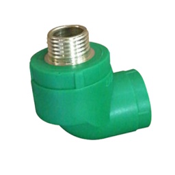 [L20*1/2M MALE ELBOW] COUDE FILETE MALE PPR Diam 20mm M1/2*25mm David = MALE ELBOW (Sachet de 70 pcs)