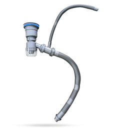 [DS-0501] Ensemble de siphon + bonde pour Evier granité MEERA simple Bac valable pour G-T8650I; G-U0045C; G-T10050I; G-T7636D