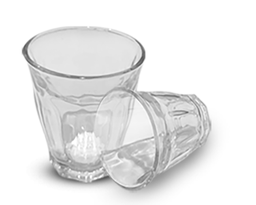 [Verre Zero 1183 Egust] Verre Zero Réf: 1183 Egust Marque Eiffel coffret de 6 p/cs / 12 coffrets par Ctn
