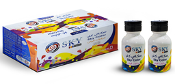 [COLORANT Jaune] Teinte couleur Jaune boite de 10 flacons Sky color