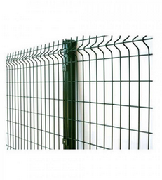 [Panneau de cloture vert avec support poteau et accessoire de pose] Panneau de cloture en PVC vert 3 Folds 3,95mm*5mm*50mm*200mm dim:2,50m*1,53m (poids 10,4 kgs) avec 1 support poteau 50*50*1,9m (poids de 2,4 kgs) avec 3 jeu de fixations et accessoires de poses