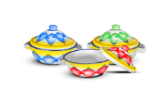 [14cm CURRY DISH EFFEIL] Curry dish enamel 14 cm (CTN de 48 pcs) Marque: Effeil