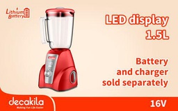 [KMJB049R] Cordless stand blender