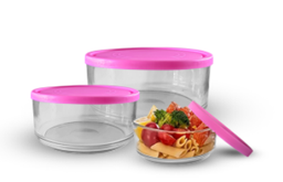 [Kitchen set 1440ml] Kitchen set serie de 03pcs/ctn de 06 serie/capacité de 1440ml - RAAD GLASS EGYPTE