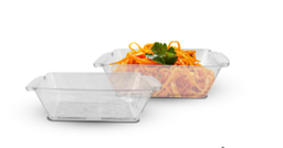 [Bery rectangle glass bowl 170ml] Rectangle Bowl coffret de 06pcs/ctn de 12 coffrets/capacité de 170ml - RAAD GLASS EGYPTE