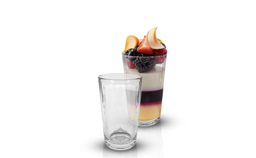 [Matta modern glass tumbler 80ml] Matta Glasses coffret de 06pcs/ctn de 12 coffrets/capacité de 80ml - RAAD GLASS EGYPTE