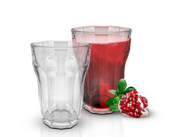 [Rock Ts Deco 250ml] Sofia Tea cup coffret de 06pcs/ctn de 08 coffret/capacité de 250ml - RAAD GLASS EGYPTE