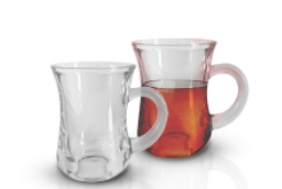 [Istanbul Tea 150ml] Istanbul Tea mug coffret de 06pcs/ctn de 08 coffrets/capacité de 150ml - RAAD GLASS EGYPTE