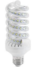[AMPOULE SPIRALE LED E27, 220V, 12W, LUMIERE CHAUDE JAUNE] AMPOULE SPIRALE LED E27, 220V, 12W, LUMIERE CHAUDE JAUNE