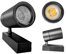 [PROJECTEUR COUL NOIR, LED SUR RAIL,  220V, 30W,] PROJECTEUR COUL NOIR, LED SUR RAIL,  220V, 30W,
