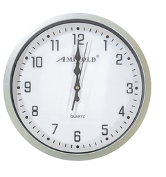 [MONTRE MURALE RONDE REF  659A4,  diametre 25cm material : ABS PLASTIQUE] MONTRE MURALE RONDE REF  659A4,  diametre 25cm material : ABS PLASTIQUE
