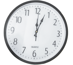 [MONTRE MURALE RONDE REF 645A1 diametre 25cm material : ABS PLASTIQUE] MONTRE MURALE RONDE REF 645A1 diametre 25cm material : ABS PLASTIQUE