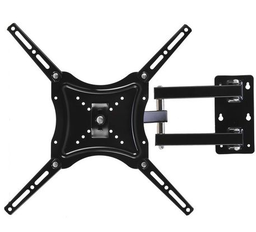 [SUPPORT TV 117B-2 wall mount  EN ACIER COULEUR NOIR  EPAISSEUR  : 0,5mm] SUPPORT TV 117B-2 wall mount  EN ACIER COULEUR NOIR  EPAISSEUR  : 0,5mm