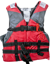 [GILET DE SAUVETAGE SIZE : XL MATERIAL : SPONGE FOAM AND PP] GILET DE SAUVETAGE SIZE : XL MATERIAL : SPONGE FOAM AND PP