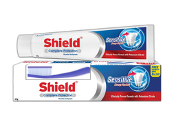 [TOOTHPASTE SHIELD Sensitive 65g ctn de 72pcs] TOOTHPASTE SHIELD Sensitive 65g ctn de 72pcs