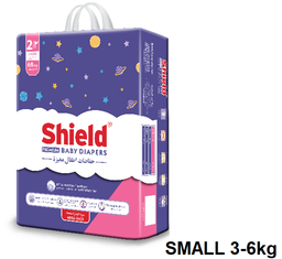 [DIAPERS SHIELD Premium Small 3-6kg ctn de 4pqts] DIAPERS SHIELD Premium Small 3-6kg ctn de 4pqts