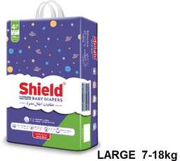 [DIAPERS SHIELD Premium Large 7-18kg ctn de 4pqts] DIAPERS SHIELD Premium Large 7-18kg ctn de 4pqts