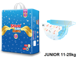 [DIAPERS SHIELD Jumbo XL 11-25kg ctn de 4pqts] DIAPERS SHIELD Jumbo XL 11-25kg ctn de 4pqts
