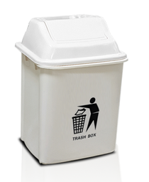 [XDL-30A-1] Plastic trash box 30L ctn/10pcs ref: XDL-30A-1 avec couvercle