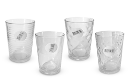 [WX Paris] Paris Drinking Glass 180mL  set de 6pcs , 12 sets/ctn