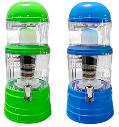 [Filtre à eau 14L complet/couleur Bleu/vert] Filtre à eau 14L complet/couleur: Bleu/vert (ctn de 8pcs)