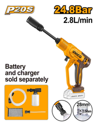 [CPWLI2036] Cordless pressure washer