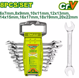 [DTDS2208] Double open end spanner set - DYLLU