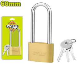 [DTPD2460] Long shackle brass padlock - DYLLU