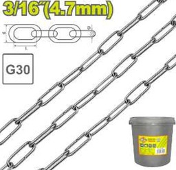 [DTTLT1B05] Medium link welded chain - DYLLU