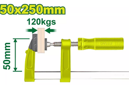 [DTCP2153] F clamp with plastic handle - DYLLU