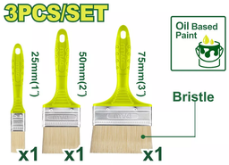 [DTPB1931] 3 Pcs paint brush set - DYLLU