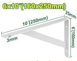 [DTZJ3325] Heavy Duty Shelf Brackets - DYLLU