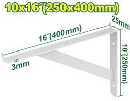 [DTZJ3340] Heavy Duty Shelf Brackets - DYLLU