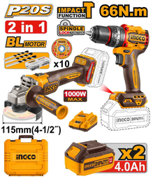 [CKLI20273] Cordless 2 pcs combo kit