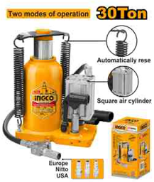 [HBJ3006] Pneumatic hydraulic bottle jack