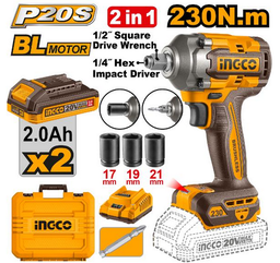 [CIWLI20236] Cordless impact driver&amp;wrench