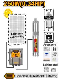 [SWPDC2506] Solar screw pump