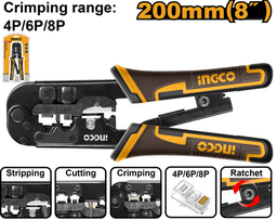 [HMPCN2468R] Modular plug crimper