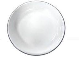 [Enamel Rice Plate Plain 20cm] Enamel Rice Plate Plain 20cm Ctn de 12 Dozs