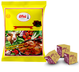 [SAVEUR VIANDE] Cube bouillon saveur viande 4gsm Effeil (sachet de 27 cubes , 82 sachets/ctn)