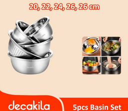 [KMTT148M] 5pcs basin set