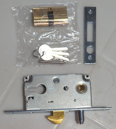 [447S] SERRURE A MORTAISER ENCASTRABLE SET COMPLET REF: 447S