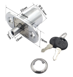 [SDL22] SERRURE ARMOIRE 19x49x22mm