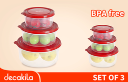 [KMTT121R] food container set