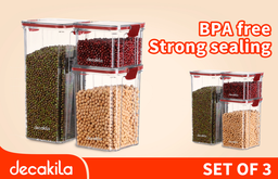 [KMTT125W] Sealed food container set