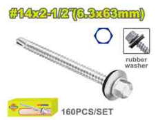 [DTXS4516] Hex self drilling screw with rubber washer - DYLLU