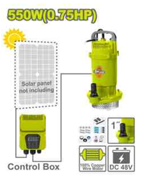 [DTWPQDC02] Solar submersible pump - DYLLU